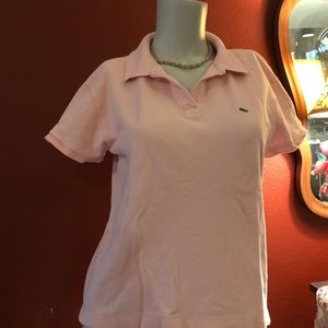 Vineyard Vines pink polo shirt